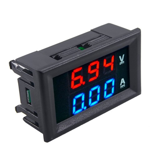 Βολτόμετρο αμπερόμετρο DC 0-100V 0-10A - ZC15400